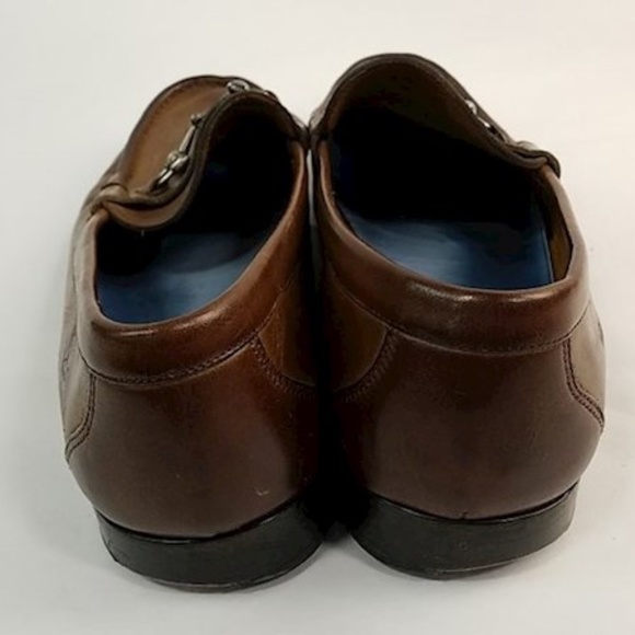 Men\'s Peter Millar Brown Leather Shoes Size 12 main image 5